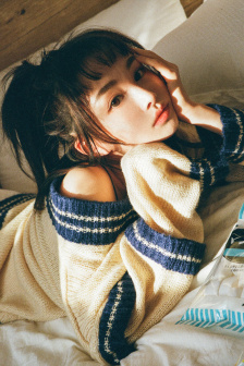 在床上
